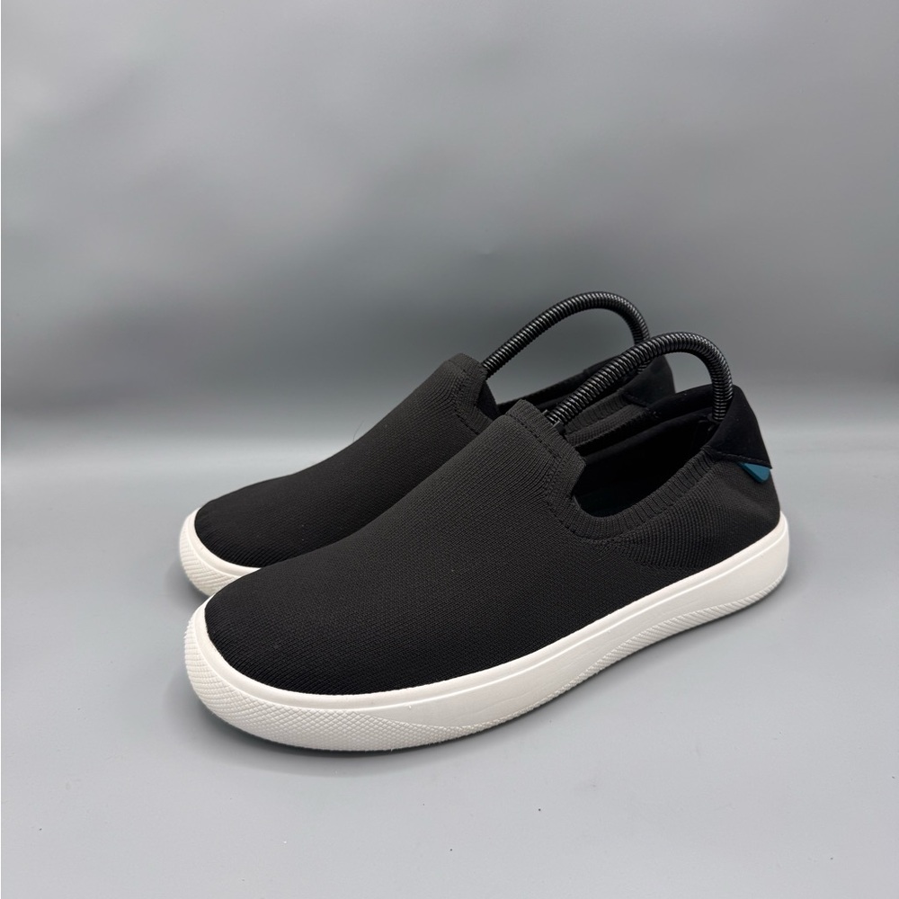 Vessi is womens. Black Slip-On Sneakers  size 9